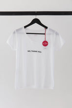 Load image into Gallery viewer,  premium quality slogan t-shirt white saying: No, Thank You